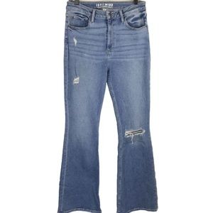 IDYLLWIND Flare Jeans Miranda Lambert Western Stretch Size 12/34 Actual 30x34  p